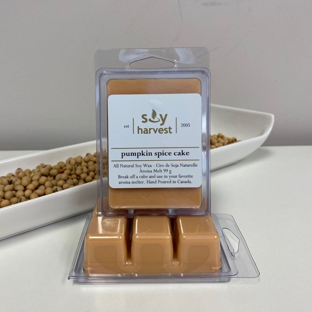 pumpkin spice cake soy aroma melt