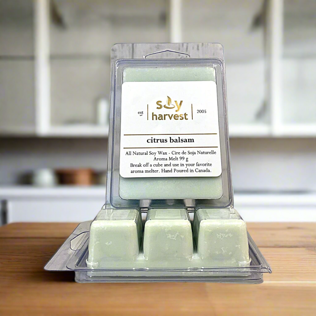 citrus balsam soy aroma melt