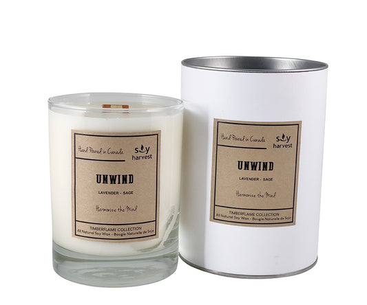  wooden wick all natural soy wax candle 