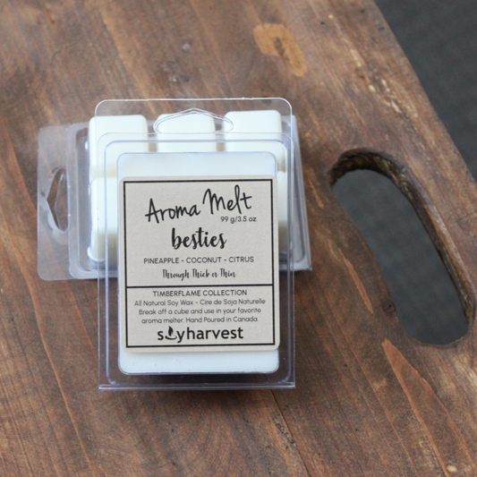 besties scented soy aroma melt
