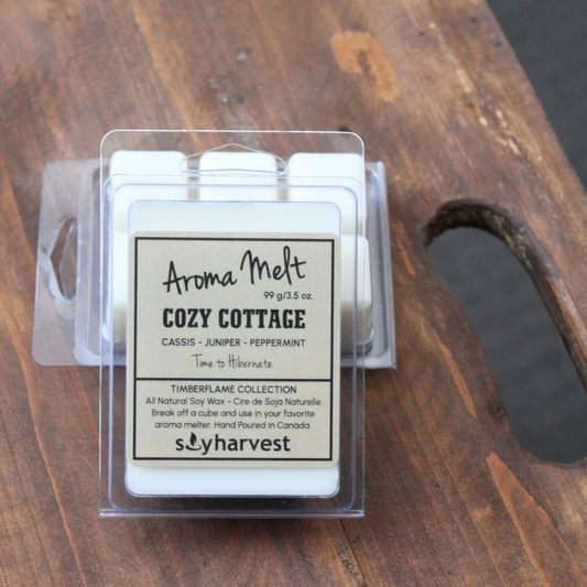 cozy cottage soy aroma melt