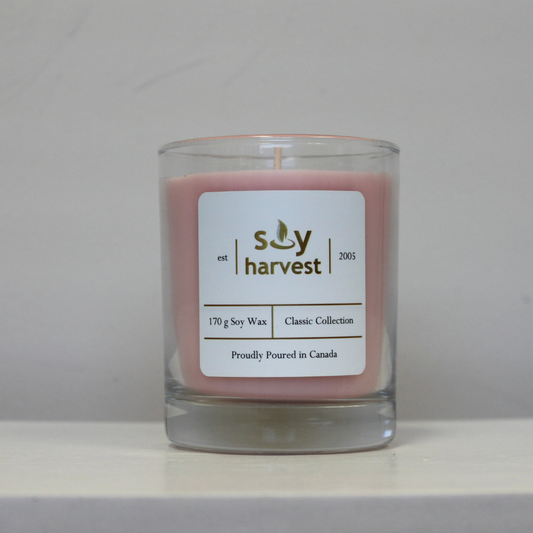 raspberry lemonade soy candle cotton wick