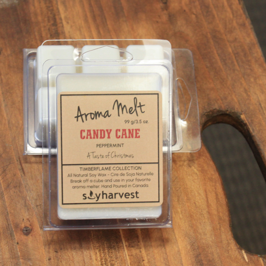 candy cane soy aroma melt