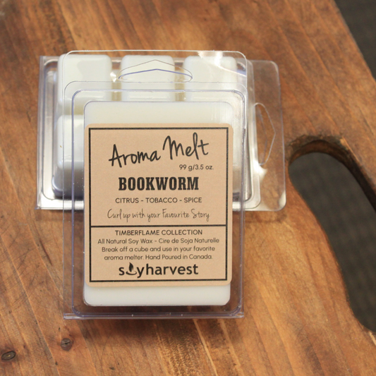 bookworm scented soy aroma melt