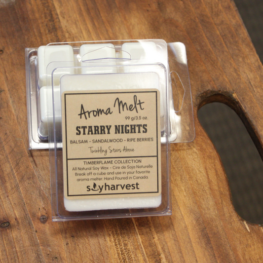 starry nights soy aroma melt