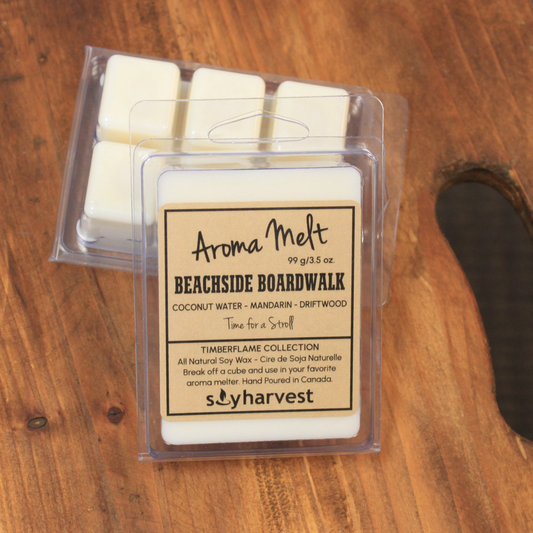 beachside boardwalk scented soy aroma melt