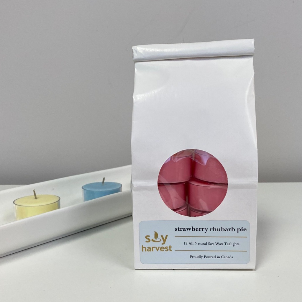 Strawberry Rhubarb Pie- Tealights