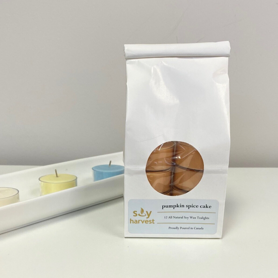 Pumpkin Spice Cake - Tealights
