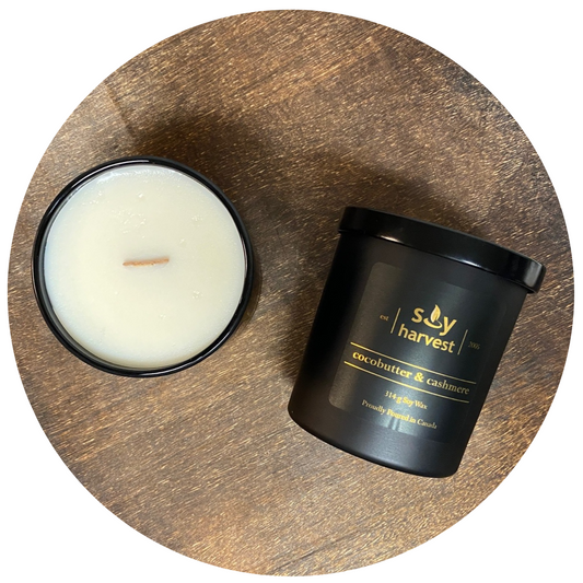 cocobutter cashmere soy candle cotton wick