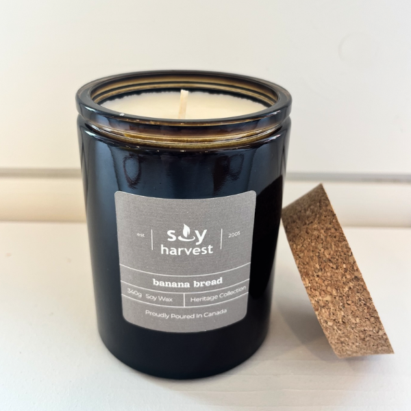 Banana Bread Jar Candle
