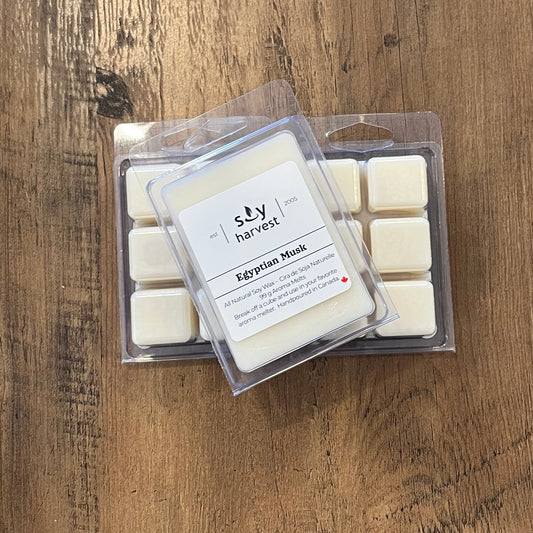 wax melt on table 