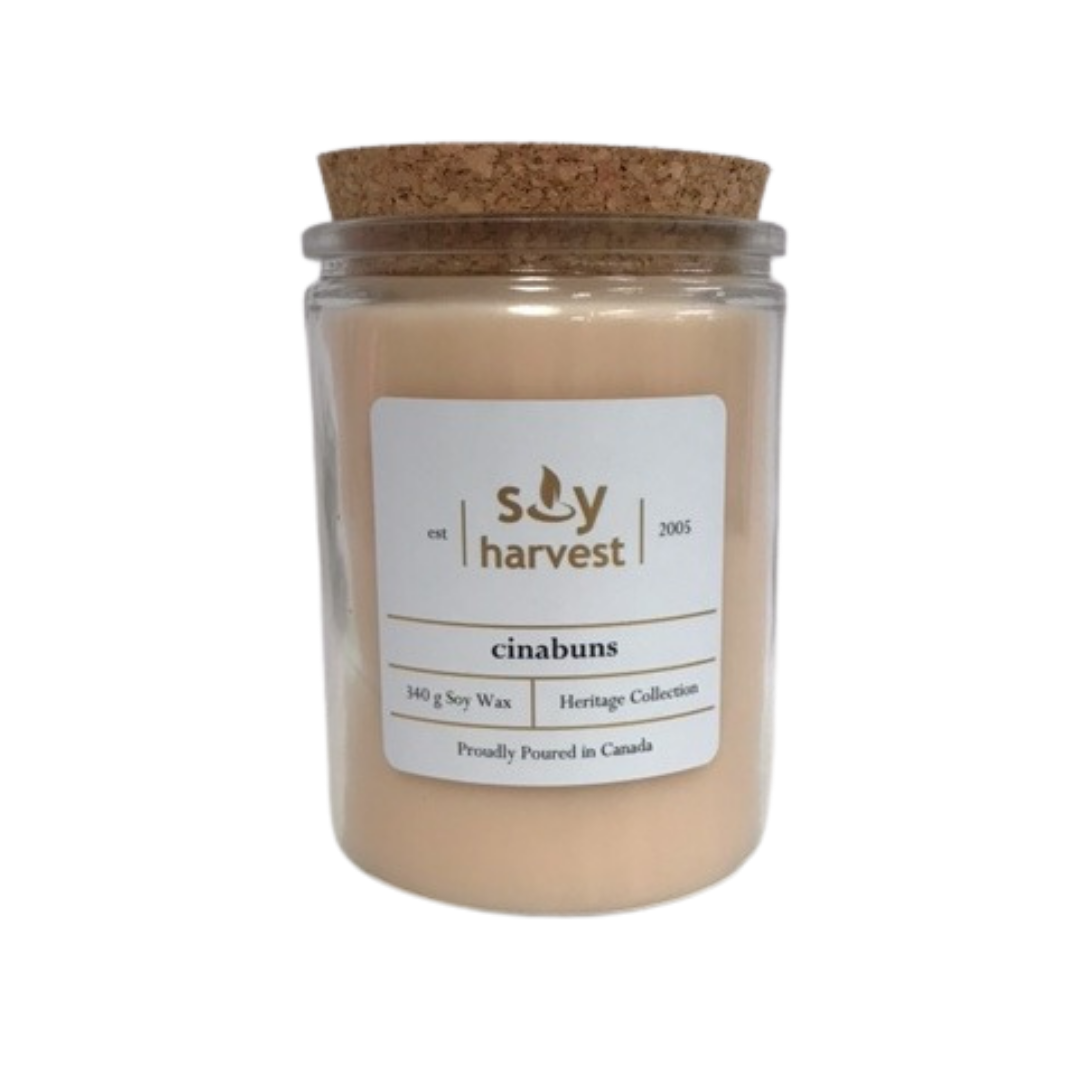 cinabuns soy candle cotton wick manitoba