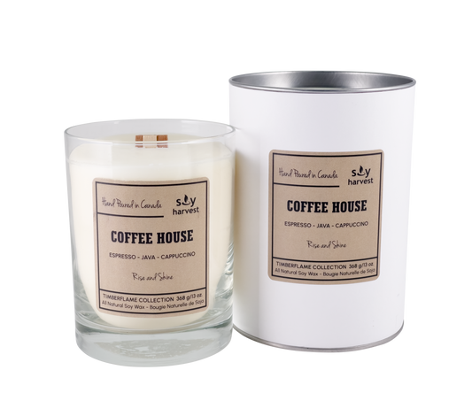  wooden wick all natural soy wax candle 