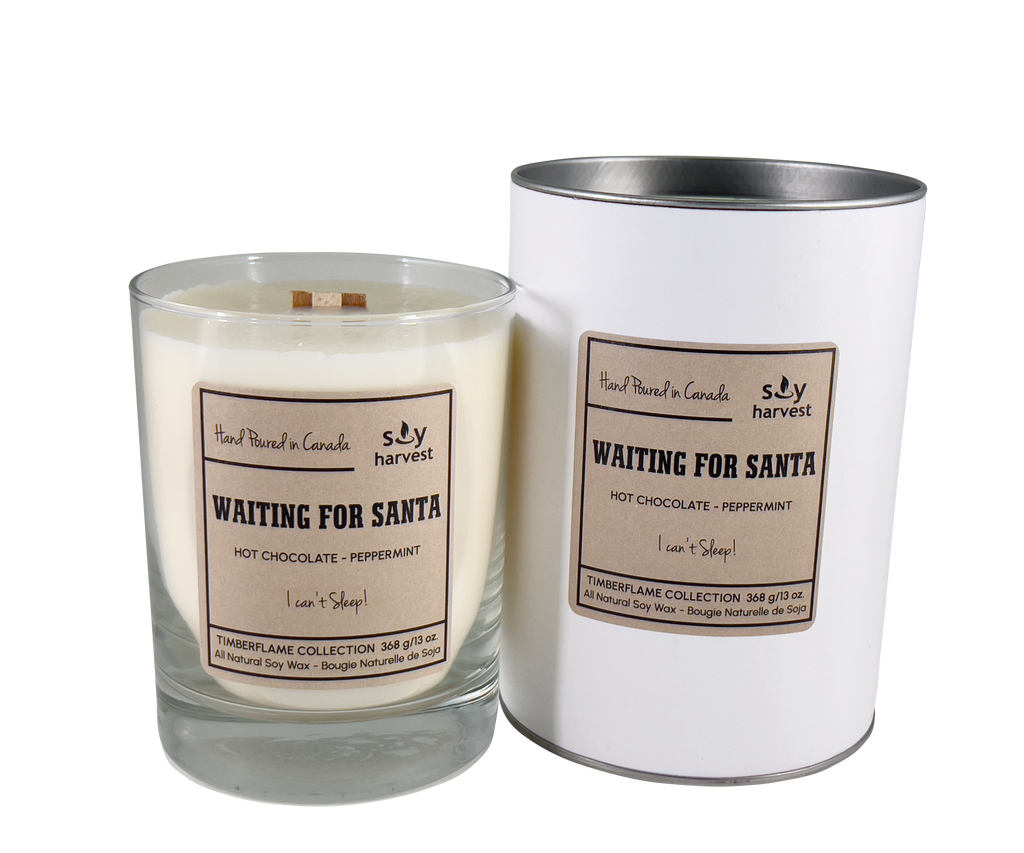 Waiting for Santa Timberflame Candle