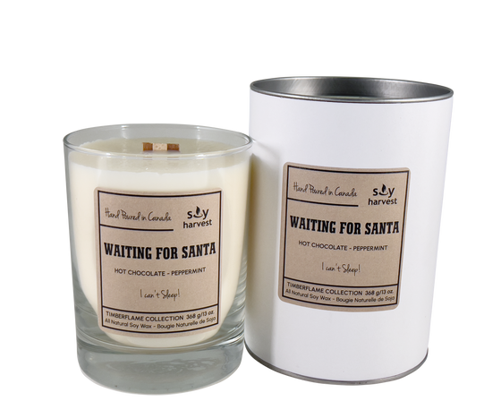 Waiting for Santa Timberflame Candle