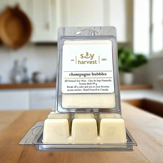 champagne bubbles soy aroma melt, natura soylight