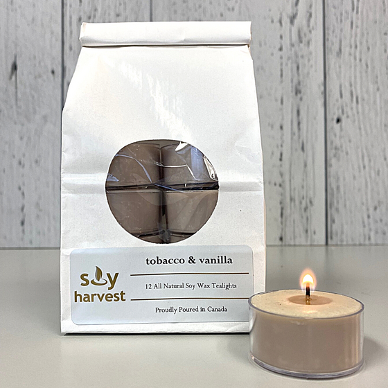 Tobacco & Vanilla  - Tealights