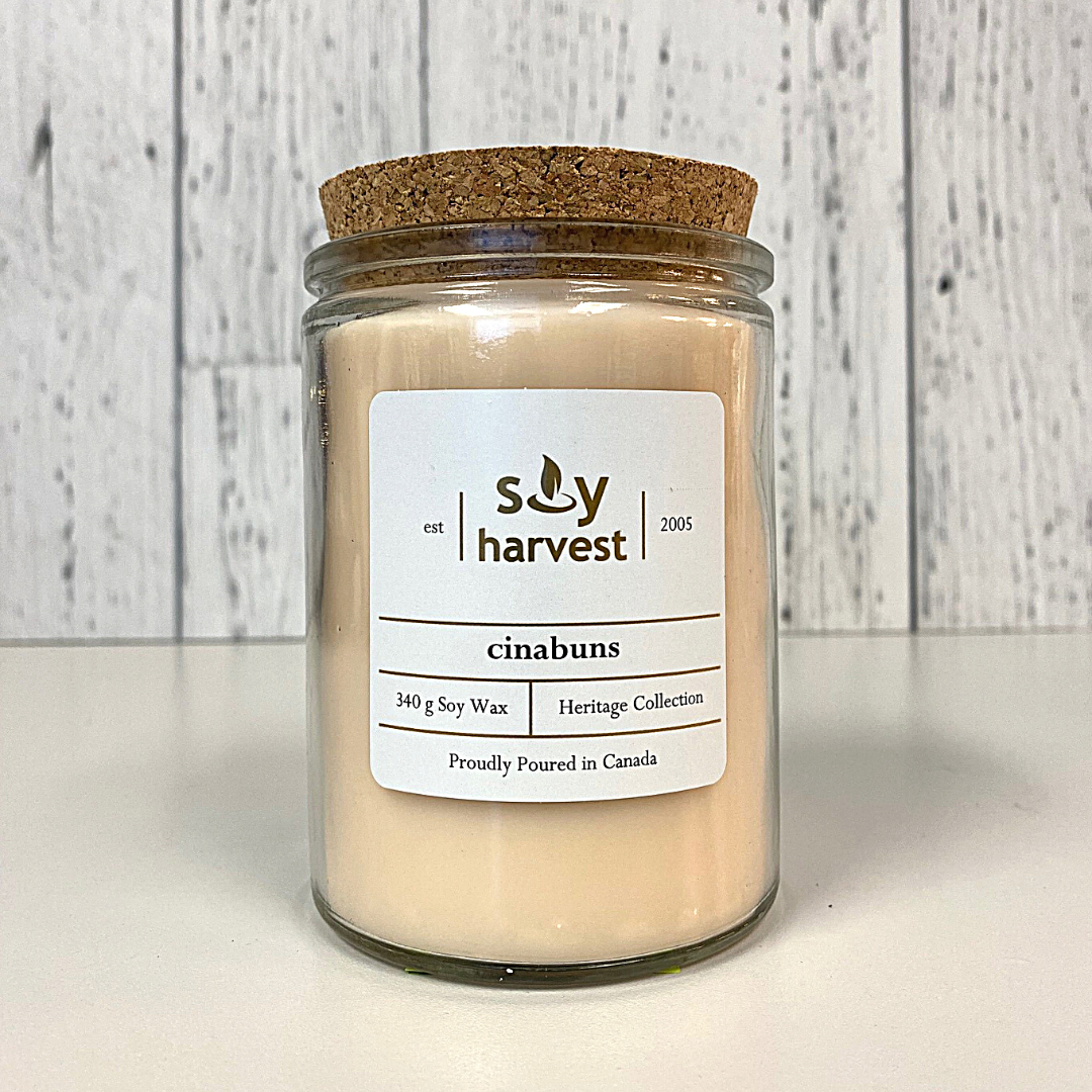 cinabuns soy candle cotton wick