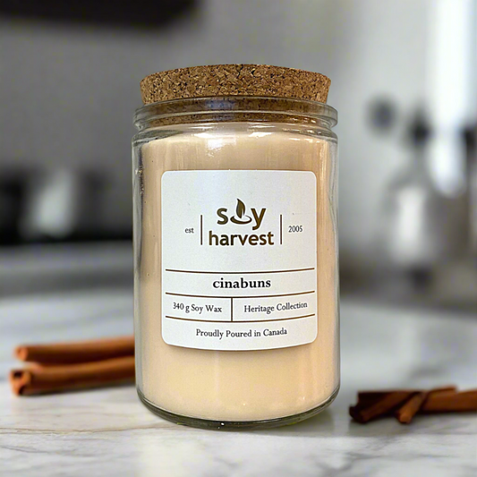 cinabuns soy candle cotton wick