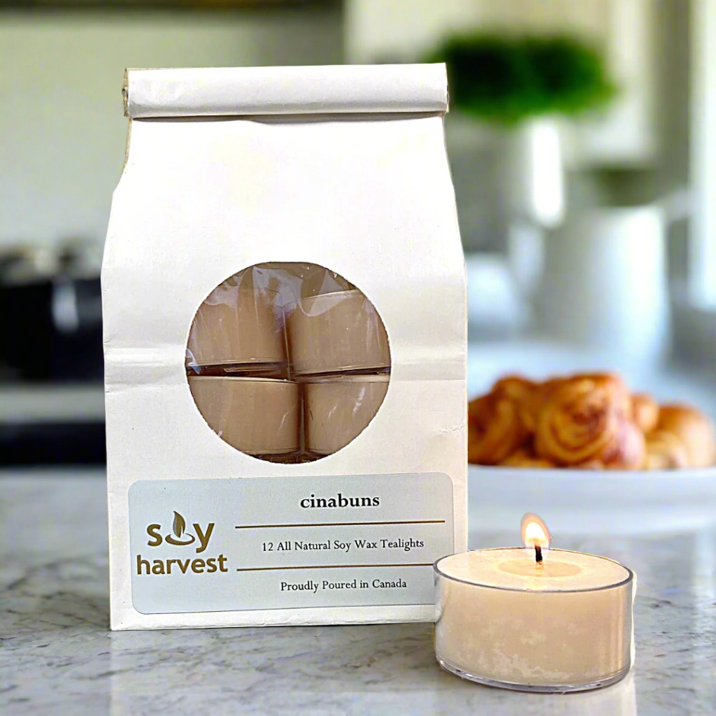 cinabuns soy tealight candle